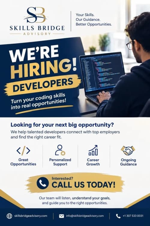 Developers: Java, Python, Full Stack, .NET & More — Training to Job Pl