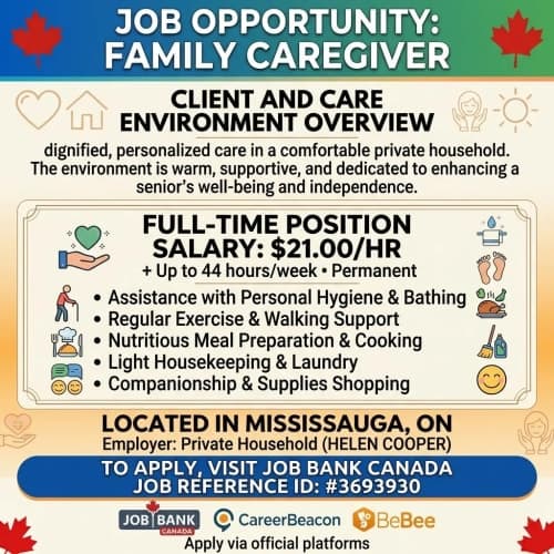 Family Caregiver - Private Household